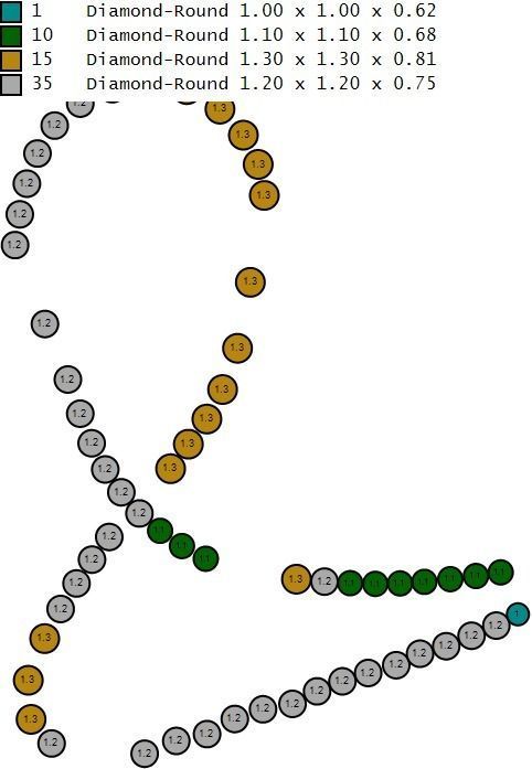 Tangle ring silver gold printable jewelry 3D model 3D print model_7