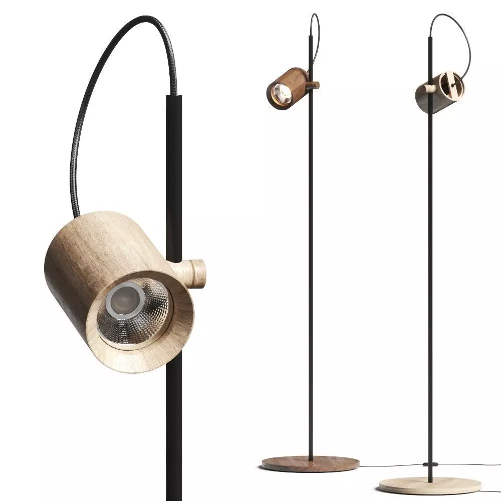 Asaf Weinbroom Standing Spot Floor Lamp 3D model_0