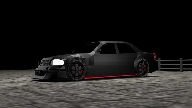 Mercedes C-Class DTM 1994  Free 3D model