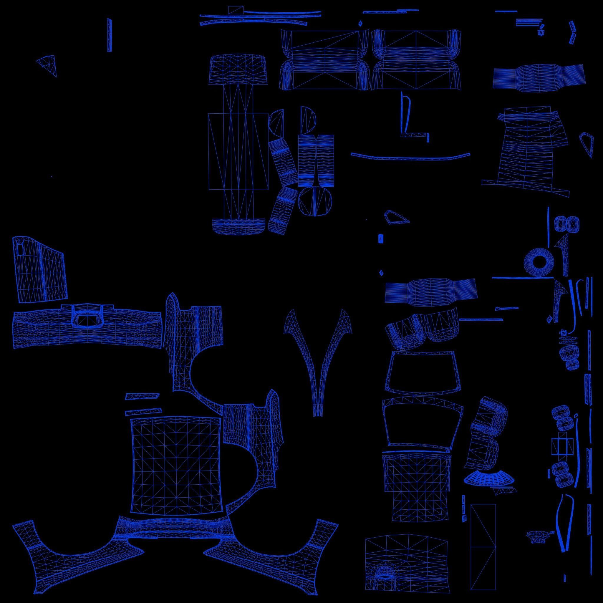 abandoned cars destroyed vehicles 3D model_8