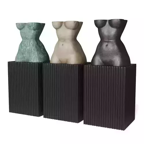 Woman body torso sculpture