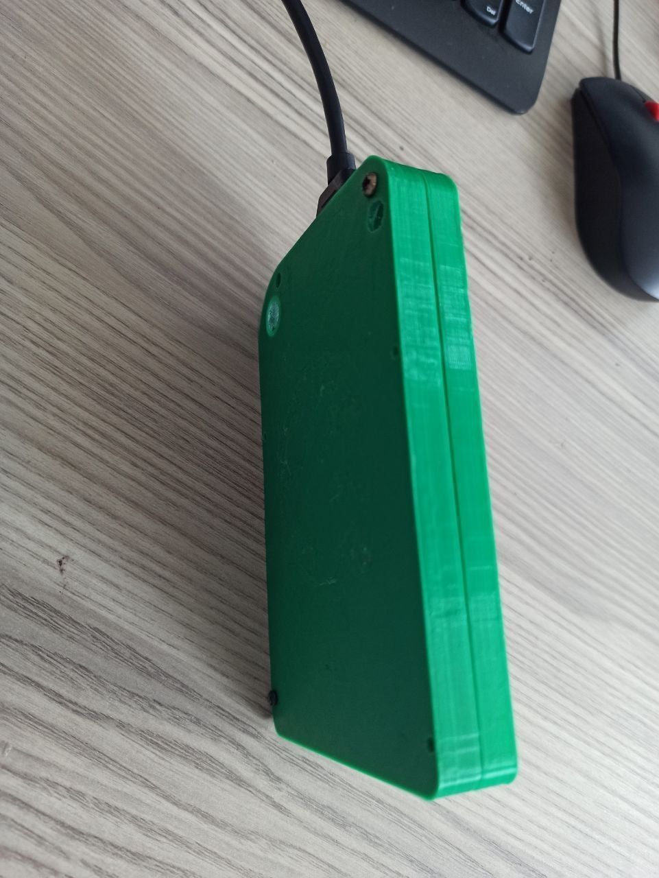 hdd box for  usb hard disk cable- Usb to hdd cable box 3D print model_5