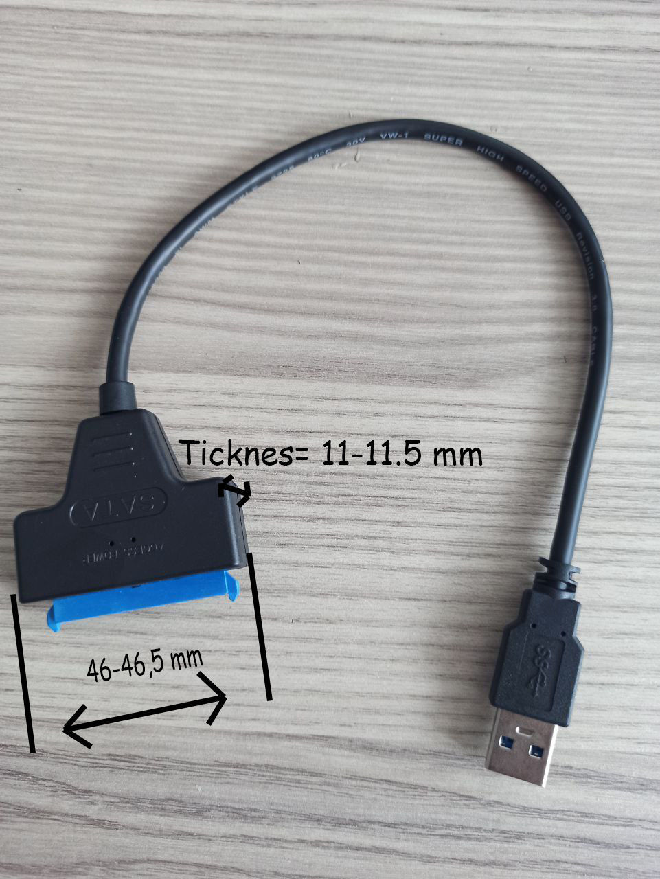 hdd box for  usb hard disk cable- Usb to hdd cable box 3D print model_1