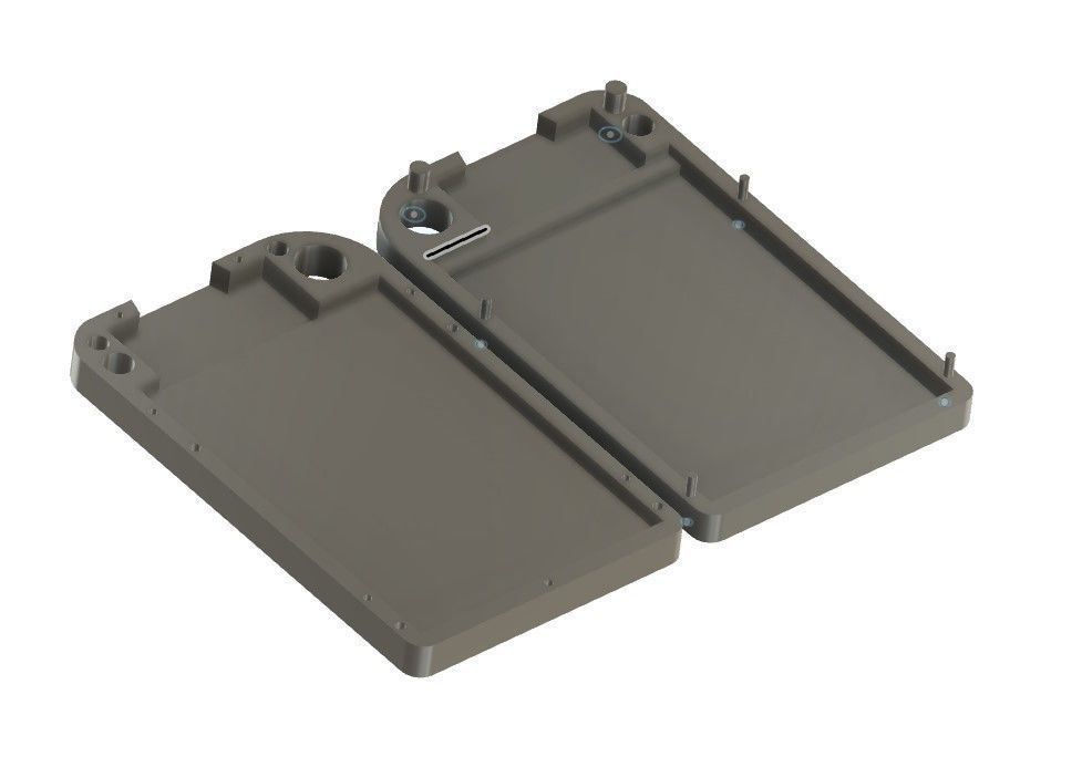 hdd box for  usb hard disk cable- Usb to hdd cable box 3D print model_2