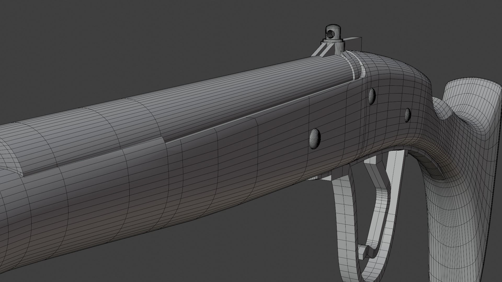 Tusken Cycler Rifle C 3D model_9