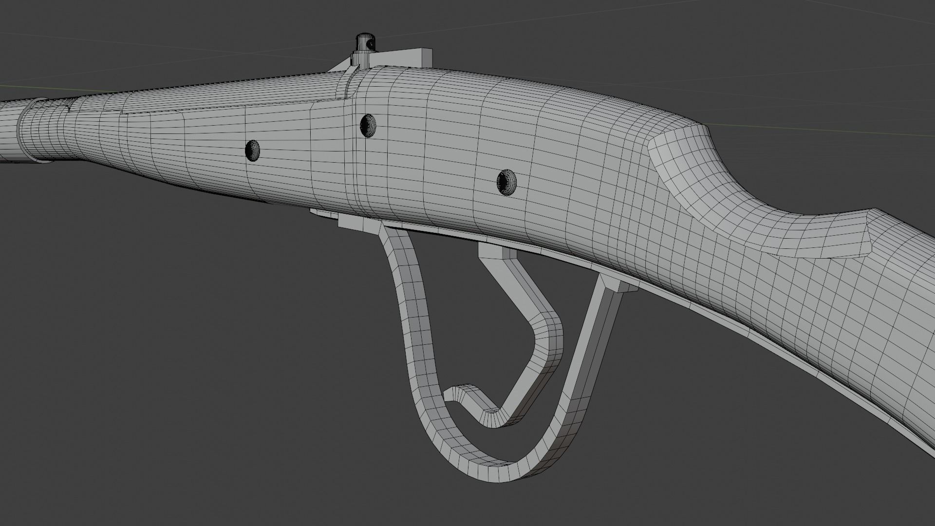 Tusken Cycler Rifle C 3D model_5