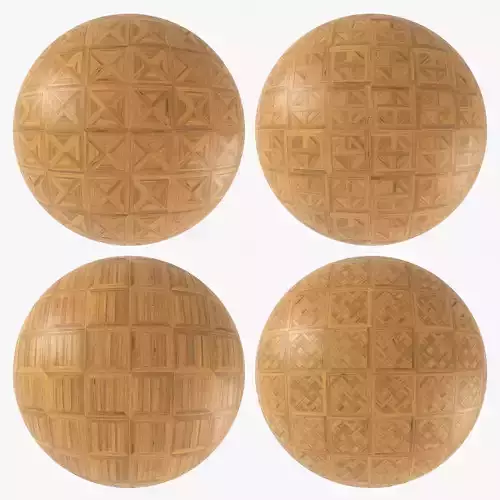 Parquet - Laminate - Wooden floor 4 in 1