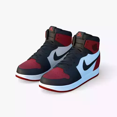 Nike Air Jordan 3D model