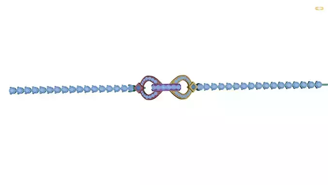 bracelet with infinity symbol