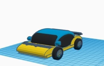 sports car 3D print model_2