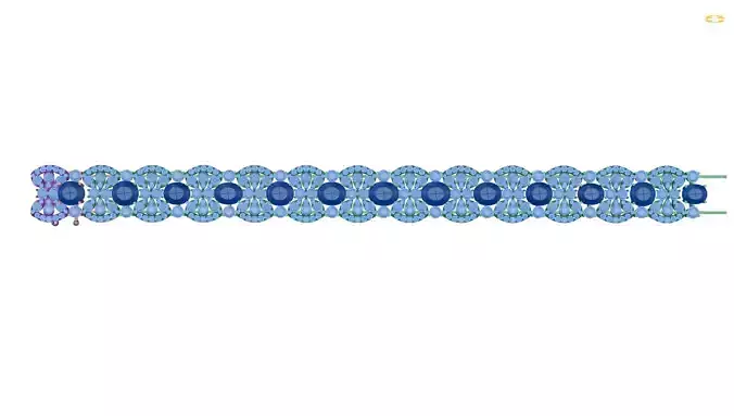 bracelet made of beads