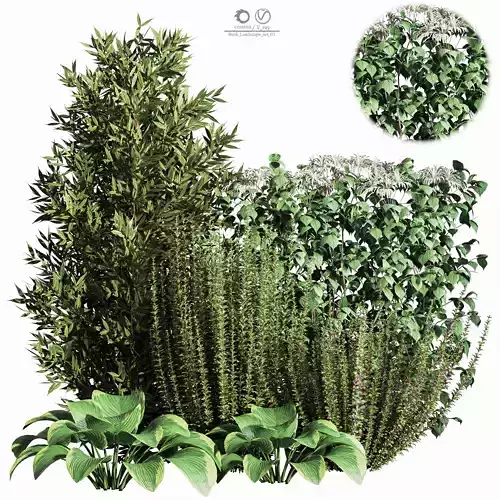 Bush Landscape set 01