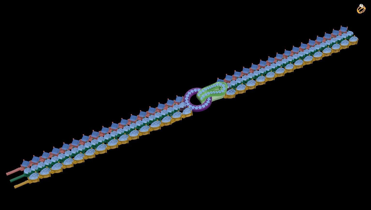 bracelet 3D print model_1