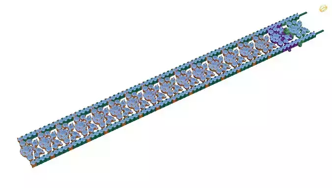 bracelet sword with flowers