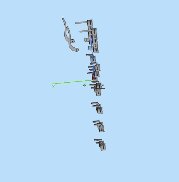 marquise earrings 3D print model_25