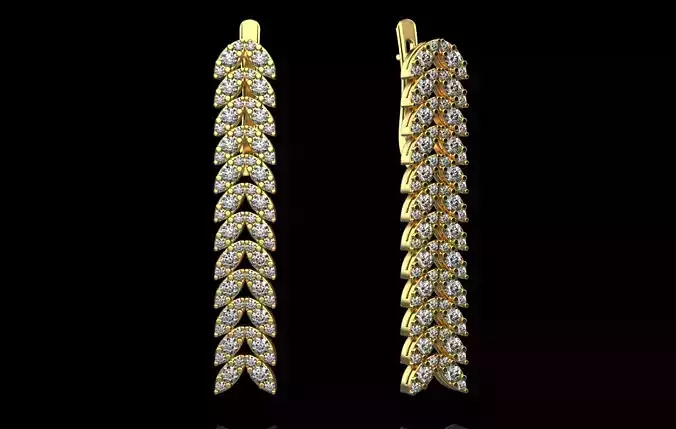 marquise earrings