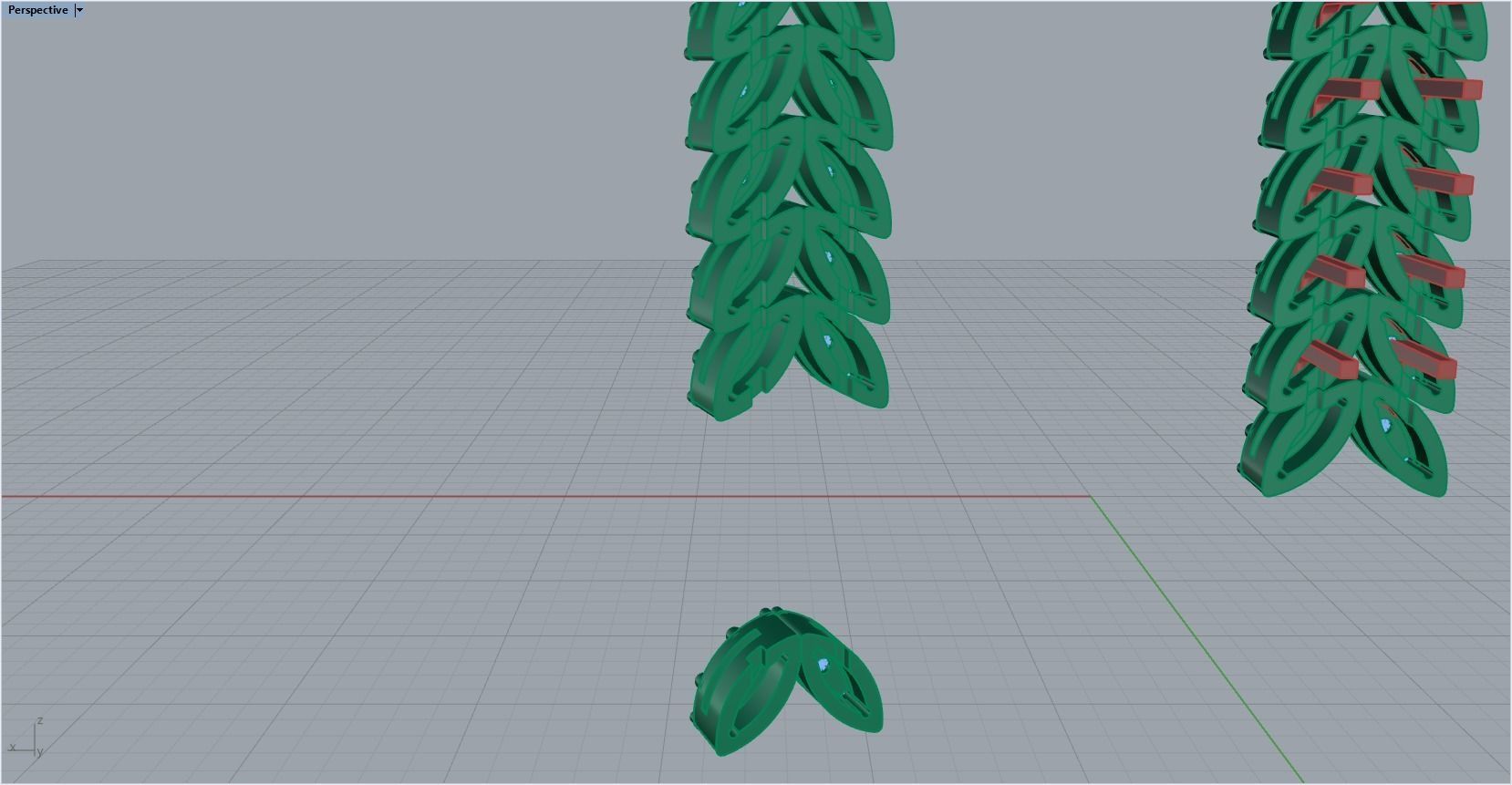 marquise earrings 3D print model_23