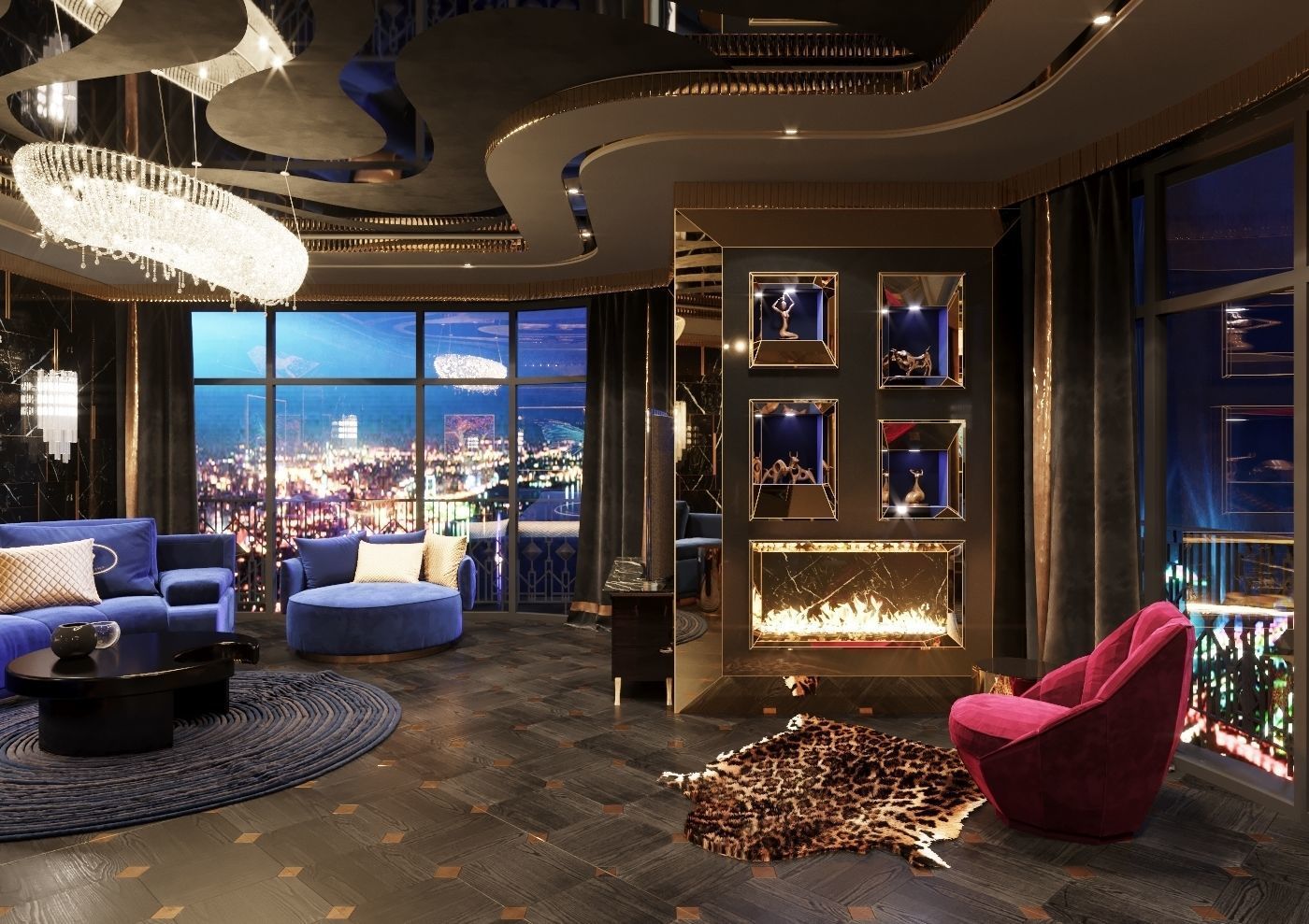 Interior Scene-5 for 3D Studio MAX and Corona Renderer 3D model 3D model_4