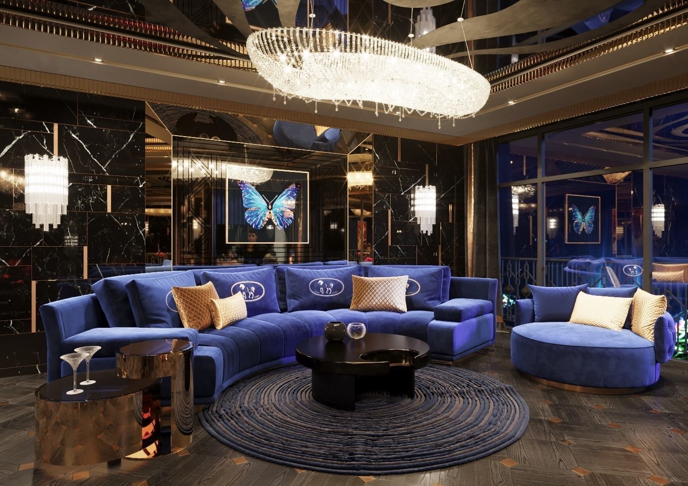 Interior Scene-5 for 3D Studio MAX and Corona Renderer 3D model 3D model_1