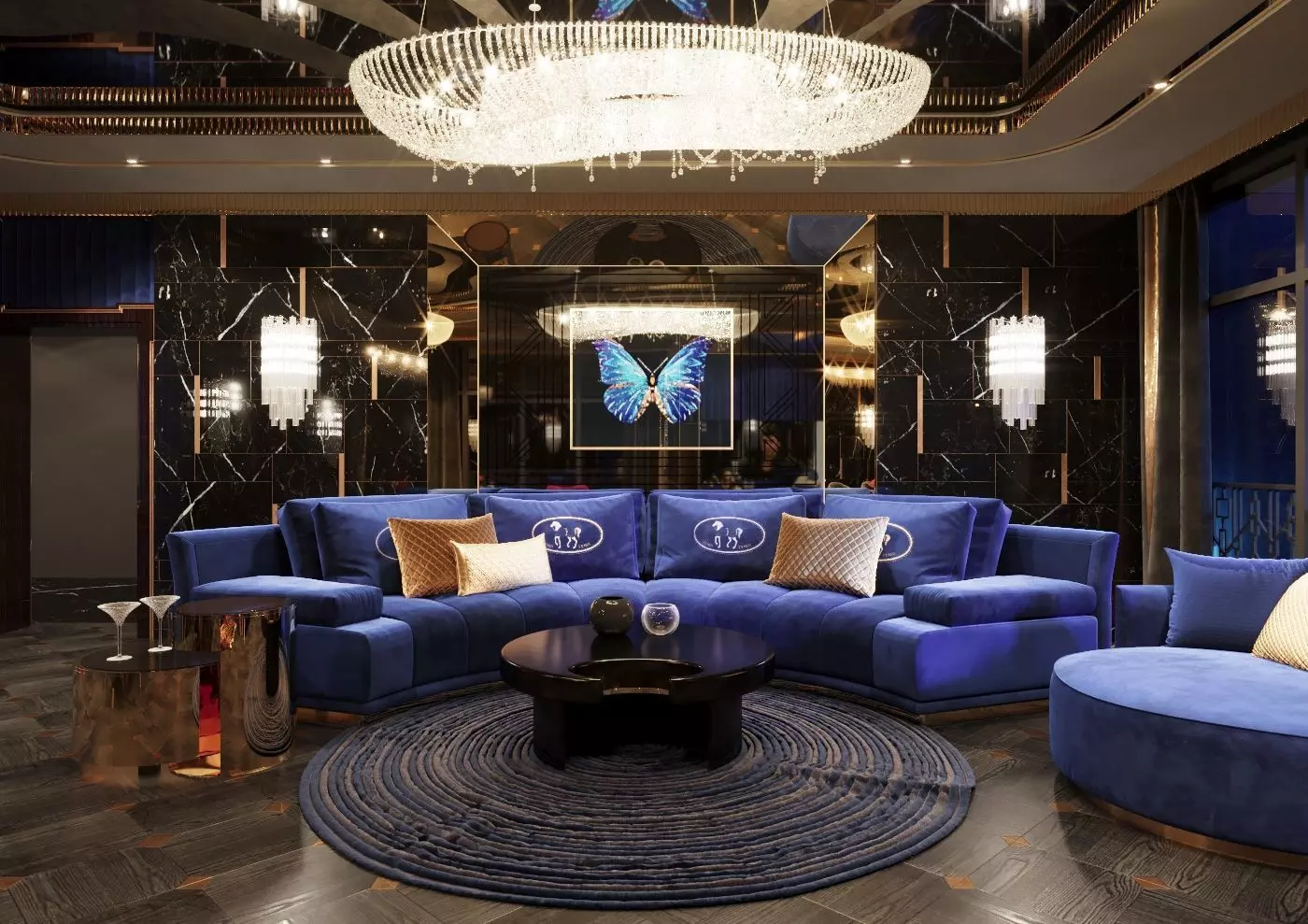 Interior Scene-5 for 3D Studio MAX and Corona Renderer 3D model 3D model_0