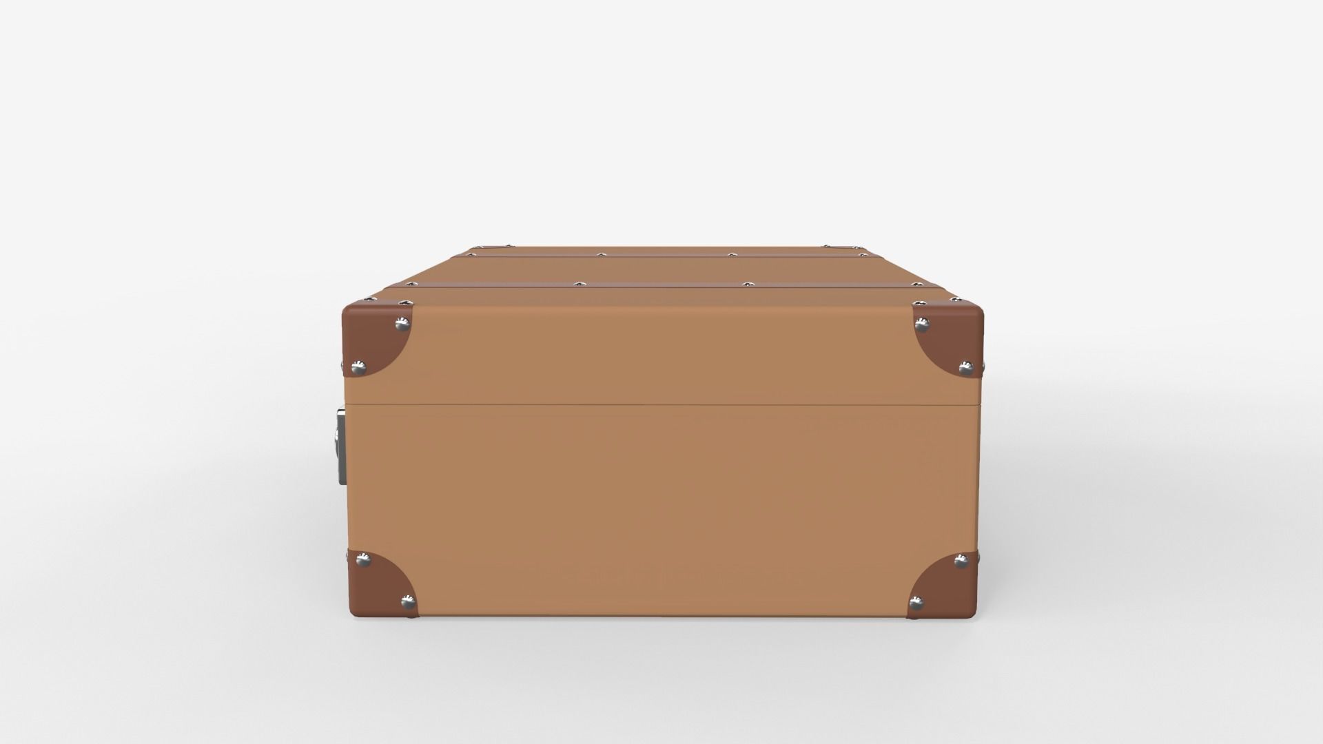 Vintage Suitcase 3D model_8