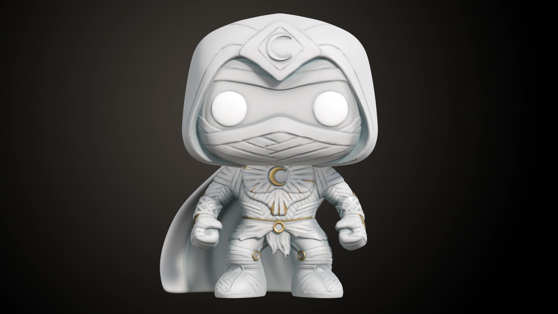 Funko Moon Knight 3D print model_1