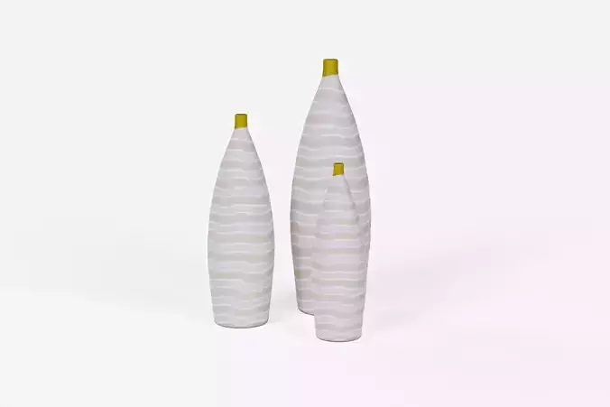 Free Vases Free low-poly 3D model
