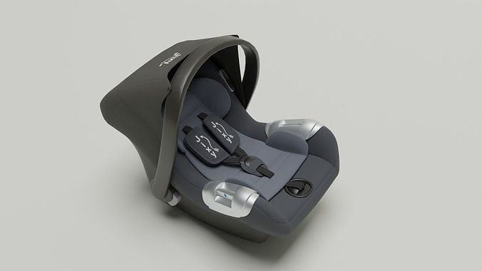ABC Design Jixy Hug 0-13 kg baby car seat S Low-poly 3D model