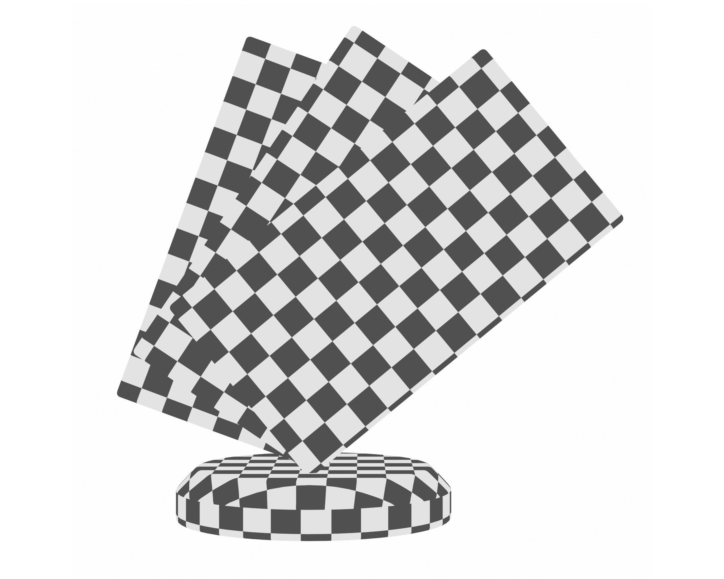 Abstract sculpture AS-007P 3D print model_4