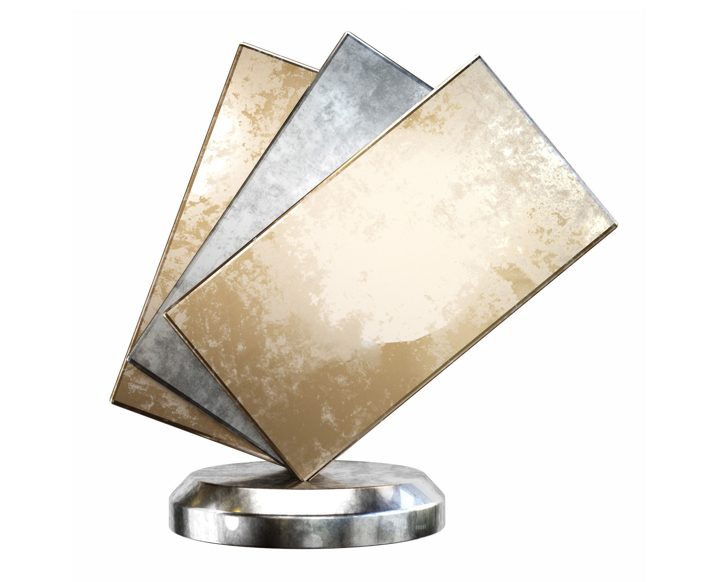 Abstract sculpture AS-007P 3D print model_2