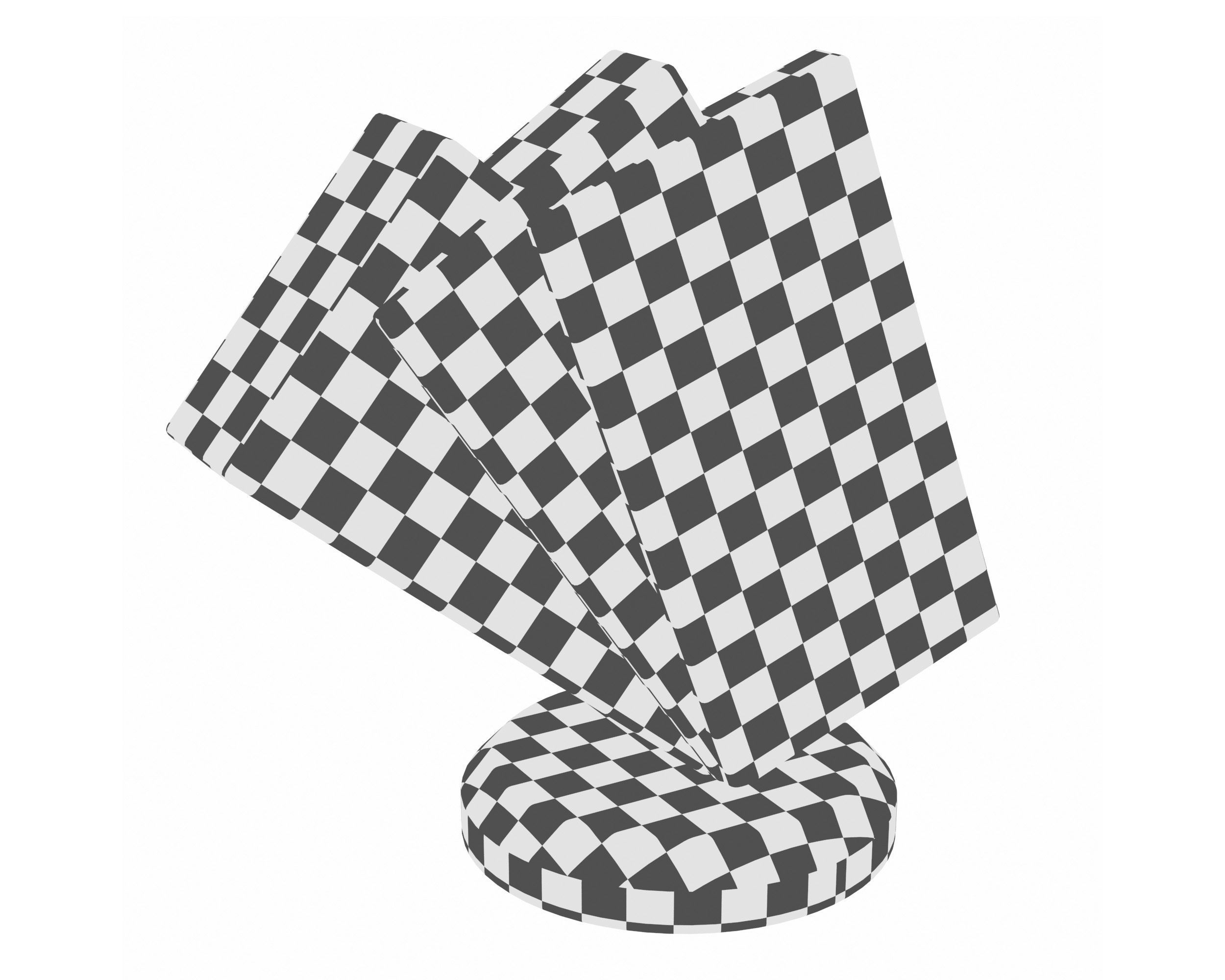 Abstract sculpture AS-007P 3D print model_6