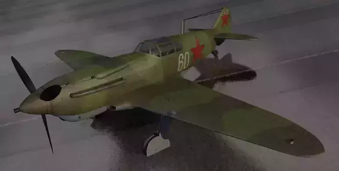 Lavochkin-Gorbunov-Gudkov LaGG-3 - early model