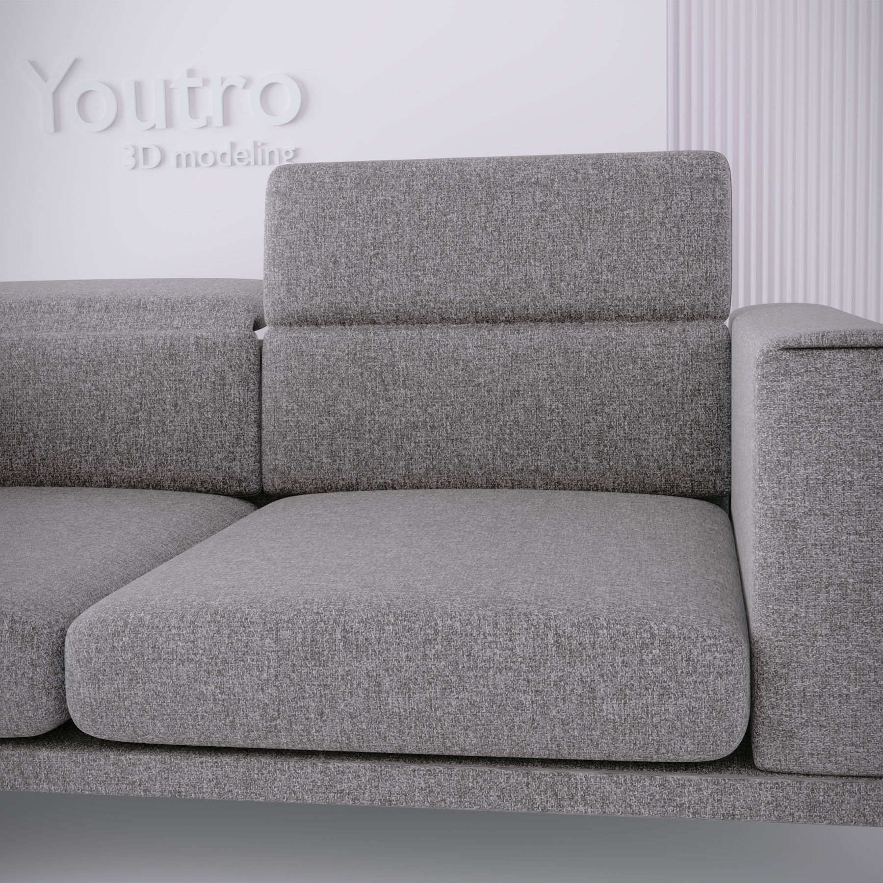 OLTA - SPECTRA SOFA Free 3D model_1