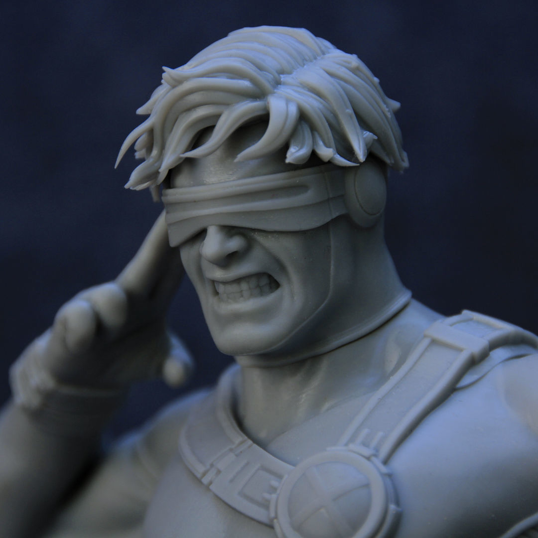 Cyclops X-MEN STL FILE 3D print model_14