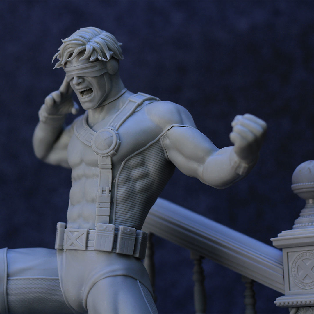 Cyclops X-MEN STL FILE 3D print model_10