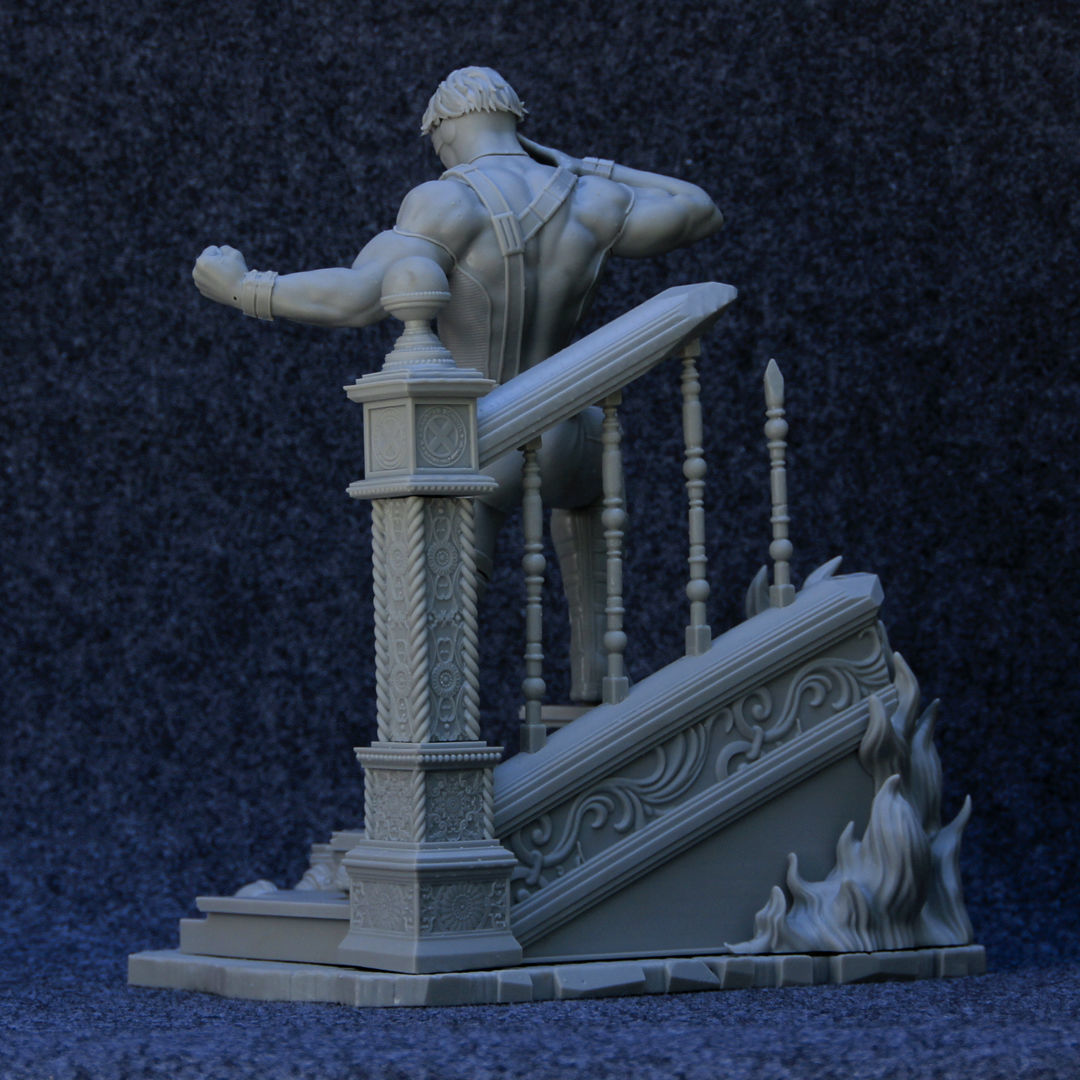 Cyclops X-MEN STL FILE 3D print model_12