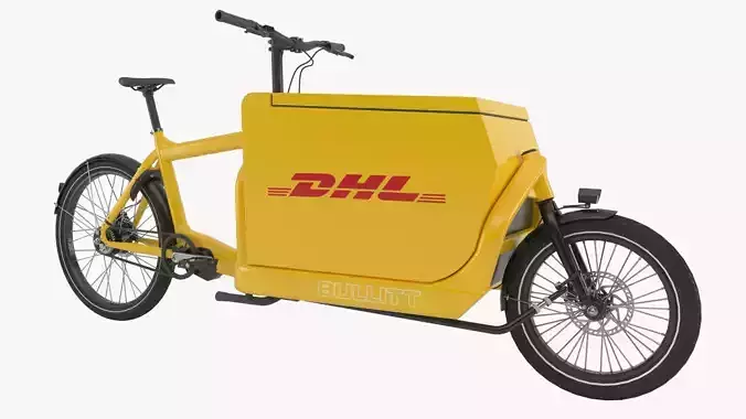 DHL Cargo Bike 2 3D model