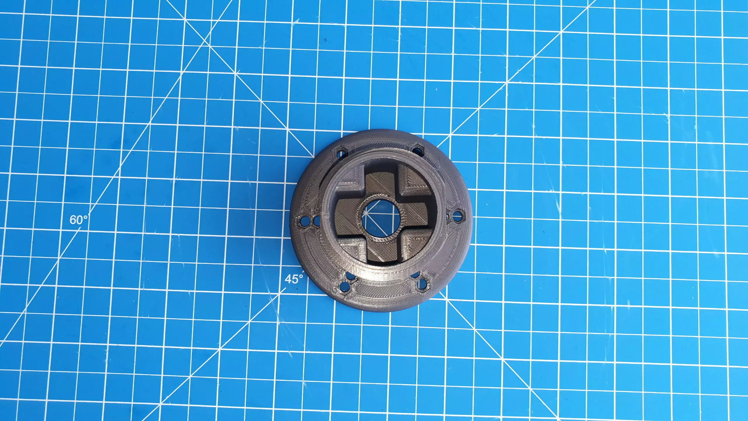 Thrustmaster Compitabile Custom Wheel Adapter 3D print model_0