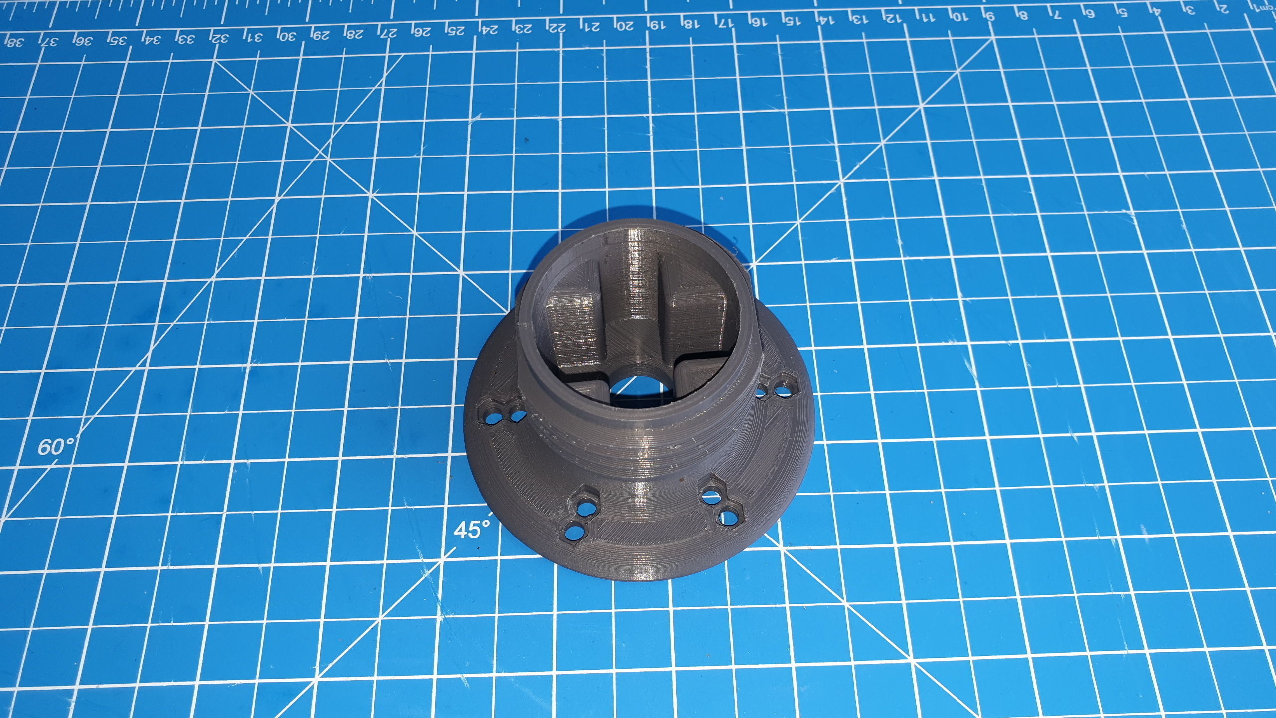 Thrustmaster Compitabile Custom Wheel Adapter 3D print model_1