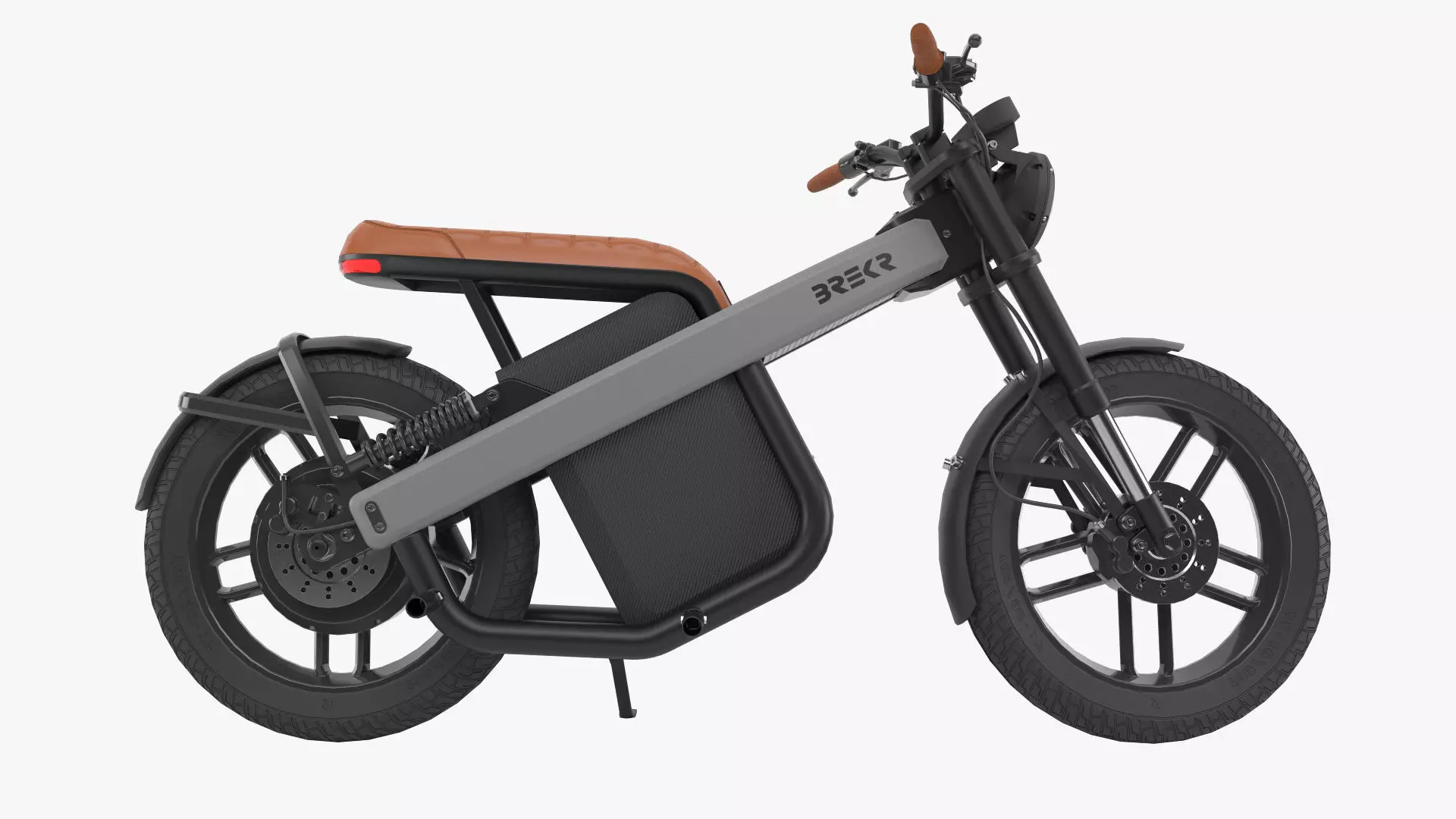 Brekr model B electric bike 3D model_0