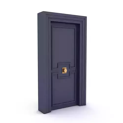 modern door 05 model Low-poly 3D model