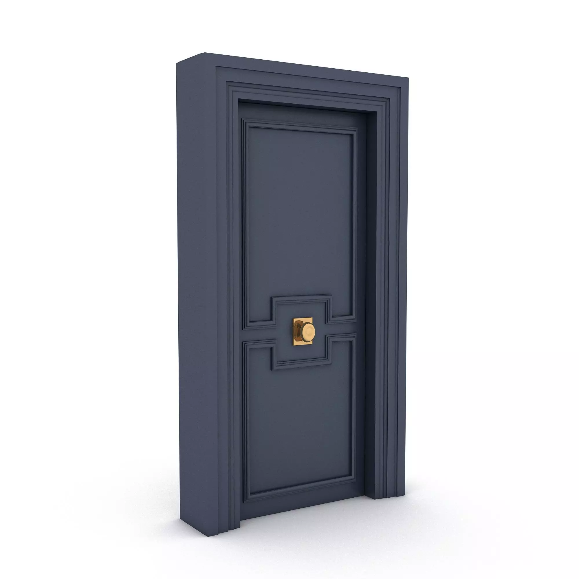 modern door 05 model Low-poly 3D model