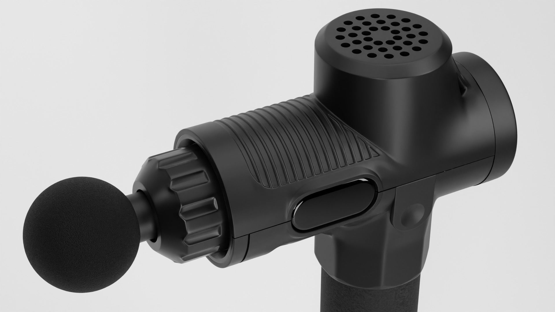 Massage Gun 3D model_2