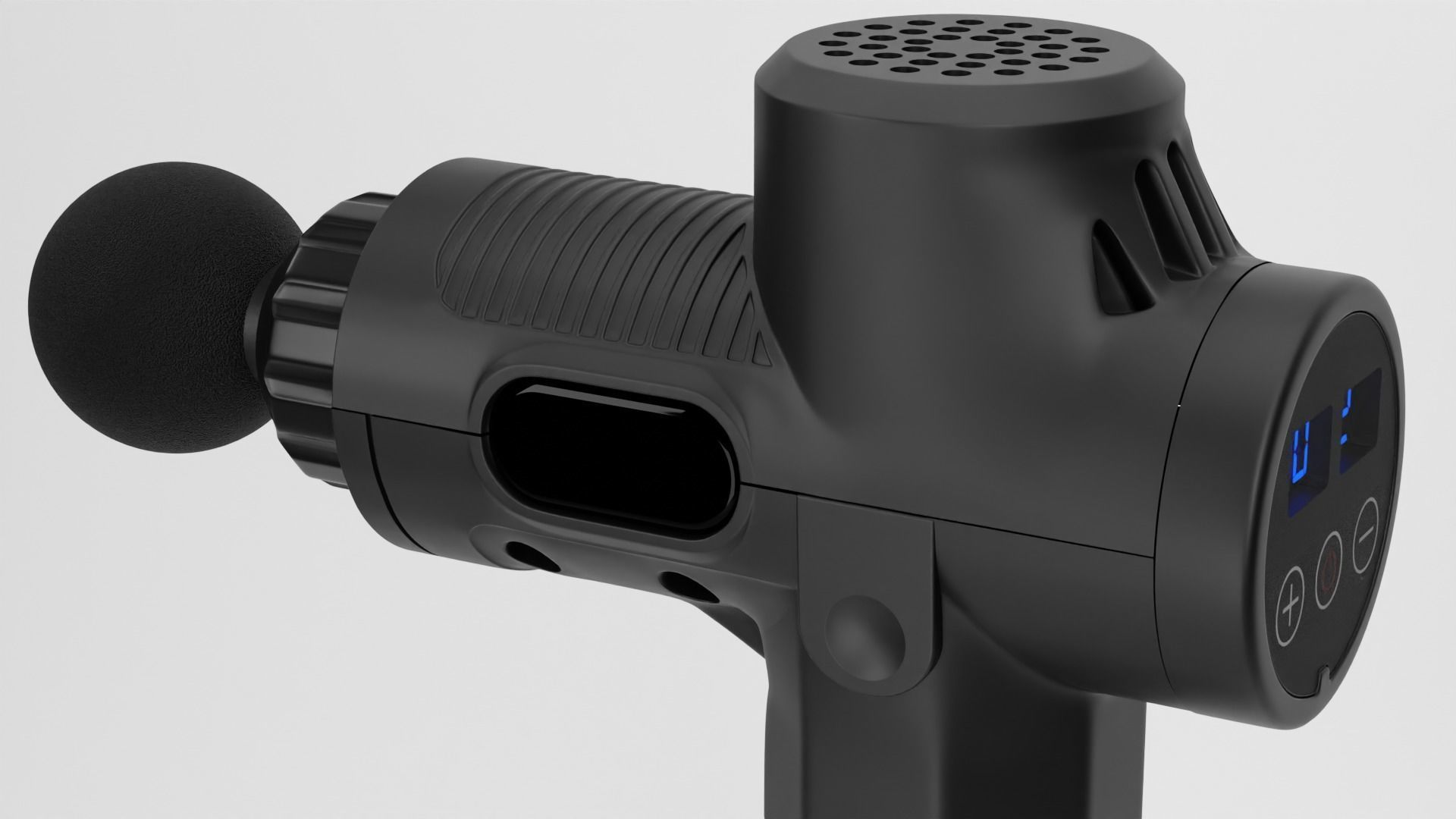 Massage Gun 3D model_4