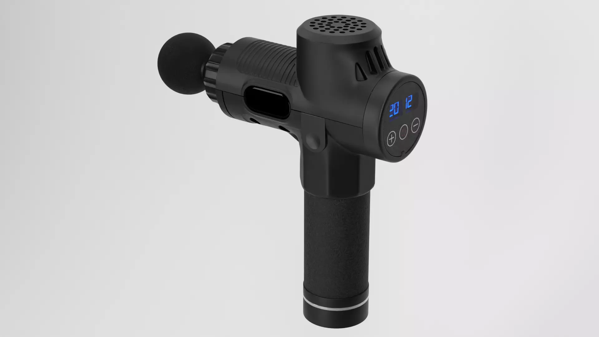 Massage Gun 3D model_0