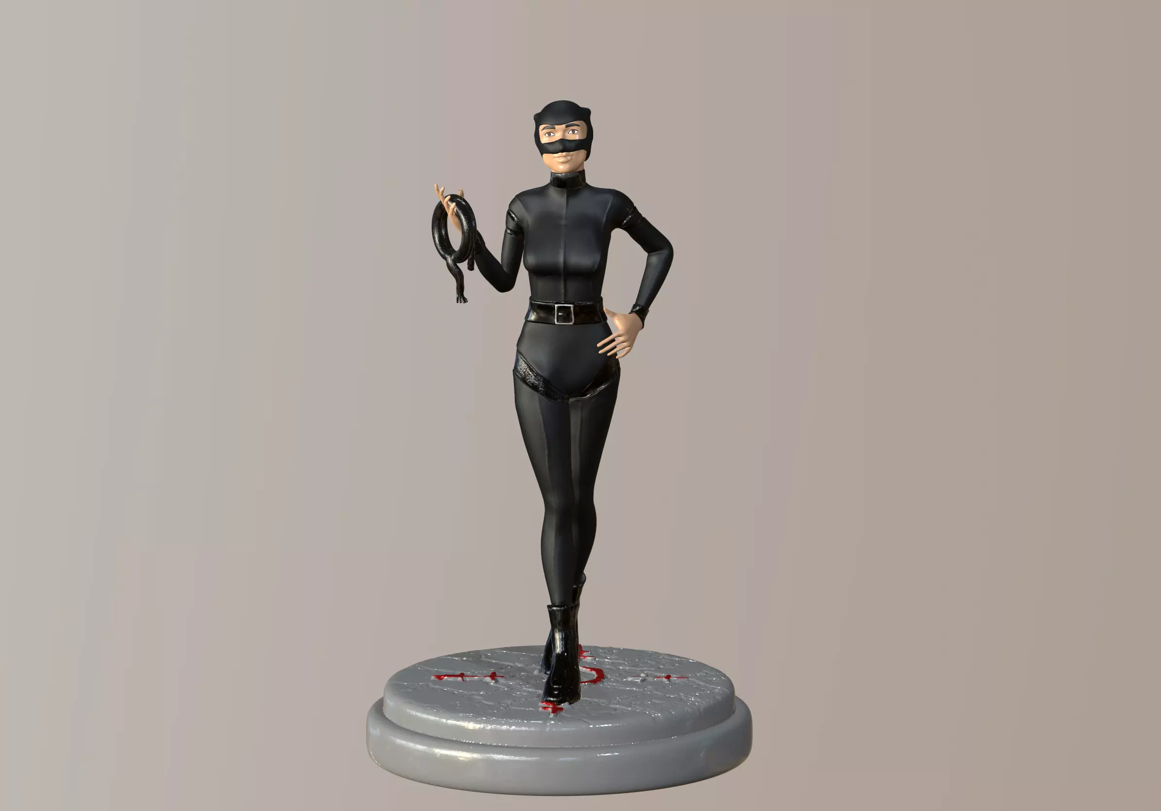 CATWOMAN THE BATMAN 2022 ZOE KRAVITZ SELINA KYLE 3D print model