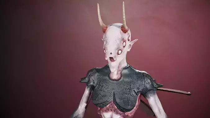 Elliel female creature