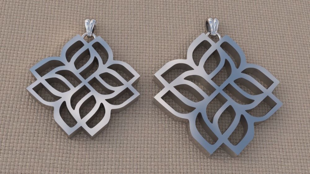 Pendant 06 3D print model_7