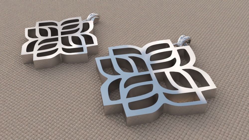 Pendant 06 3D print model_8