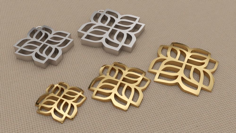 Pendant 06 3D print model_2